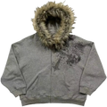 Bluza Zip "FURRY SKULL" 
