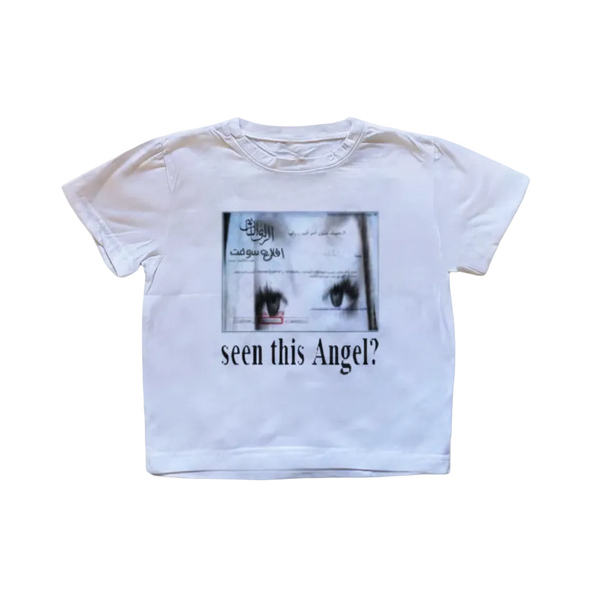 T-shirt "SEEN THIS ANGEL?"